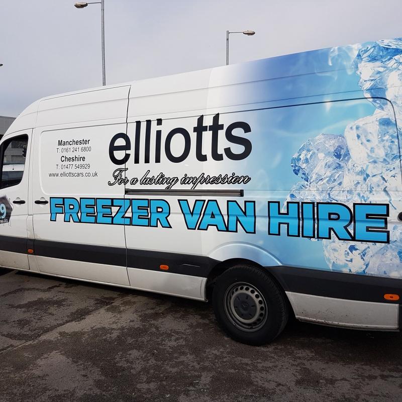 Elliots sales van hire